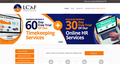 Desktop Screenshot of lcafpayroll.com
