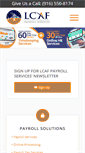 Mobile Screenshot of lcafpayroll.com